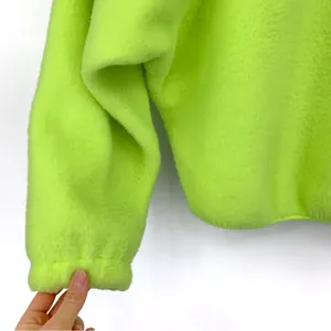 FP MOVEMENT Hit The Slopes Fleece Pullover Jacket Neon Yellow Highlighter XS thumbnail 10