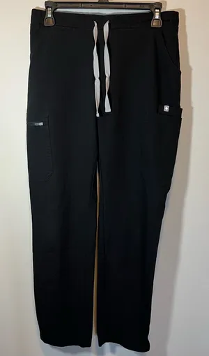 Figs Women’s Black Yola Scrub Pants Small thumbnail 1