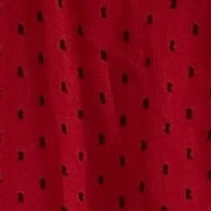 Trixxi Girl Red Black‎ Sheer Dot Party Dress Goth Red Devil Vamp - Juniors XL thumbnail 4