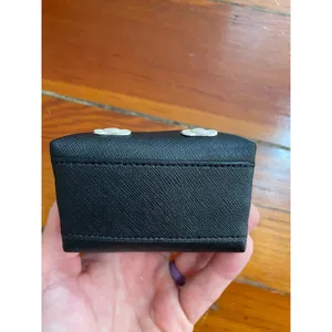 Kate Spade Jazz Things Up Cat Coin Purse WLRU3071 Black Leather Rare thumbnail 5