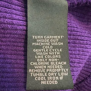 Ralph Lauren Women’s Thermal Top‎ Small Purple Y2K thumbnail 5