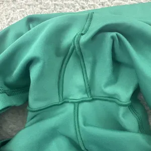 Aerie Offline Crossover Biker Shorts High Rise 3" Kelly Green Athletic Women XL thumbnail 4