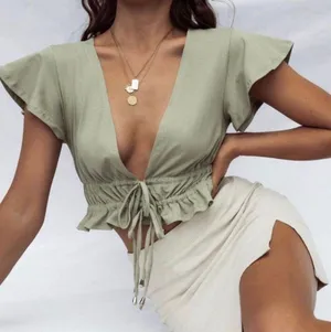 Princess Polly Jameson Reid Crop Top thumbnail 1