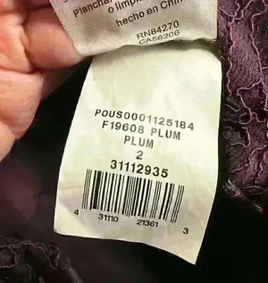 NWT David's Bridal F19608 Plum Long Lace Mesh High Neck Sz 2 thumbnail 8
