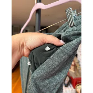 Lululemon Soft Jersey Classic-Fit Mid-Rise Cropped Joggers in Heathered green 14 thumbnail 4