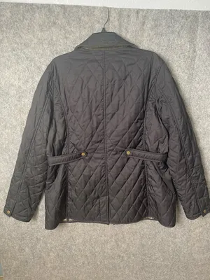 L.L.Bean Women's XL Reg Black Quilted Riding Jacket thumbnail 7