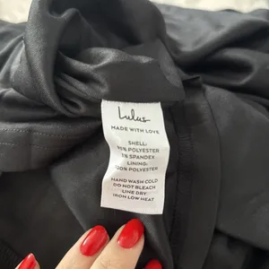 Lulus Melora Black Sleeveless Maxi Dress Size XS NWT Wedding Formal Black Tie thumbnail 9