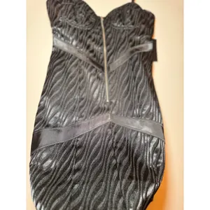 Retrofête Diana Black Bodycon Mini Cocktail Dress Women’s Size Medium thumbnail 9