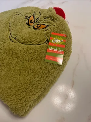 Dr. Seuss THE GRINCH Snow Wear Beanie Hat Fleece Winter NWT Unisex thumbnail 2
