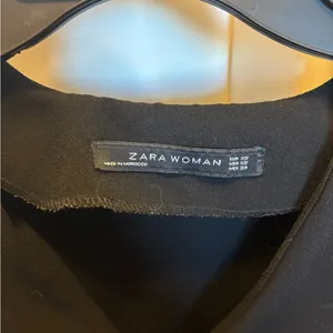 Zara Black V-Neck Jacket thumbnail 2