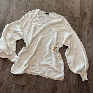 1. State Cream V-Neck Sweater thumbnail 4