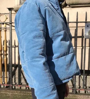 Brandy Melville corduroy puffer jacket thumbnail 2