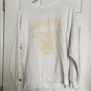 Jansport White University of Missouri Sweatshirt thumbnail 1