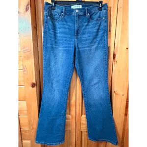 Vintage America Womens High Rise Bootcut Jeans Medium Wash Size 12 Denim thumbnail 8