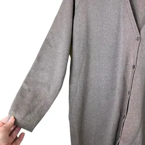 Linda Allard Ellen Tracy Cashmere Blend Cardigan Size Large thumbnail 2