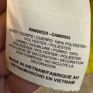 Nike “Windrunner” y2k rain‎ jacket – neon yellow, Small thumbnail 10