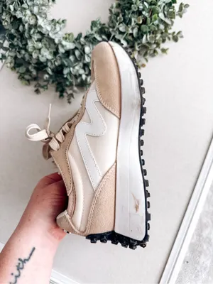 Steve Madden Campo Beige Suede & Canvas Platform Sneakers | Women’s Size 6 thumbnail 7