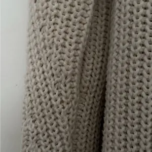 Andrea Jovine Cream Knit Cardigan thumbnail 7
