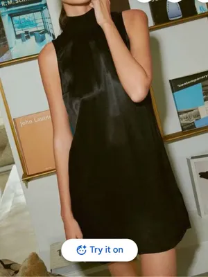 Nation LTD Jett dress in black size small thumbnail 2