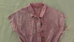 Simply, southern pink romper thumbnail 2