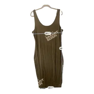 Bar III Bodycon Green Midi Dress,‎ Large thumbnail 6
