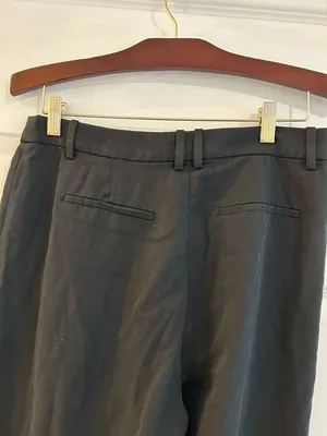 J Crew Straight Leg Pants Black Size 8 thumbnail 9