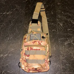 Camo tan Crossbody bag thumbnail 5