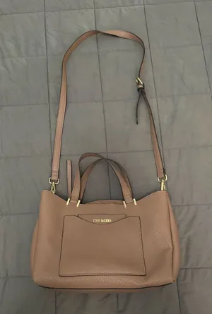 Steve Madden brown leather handbag #leather #handbag thumbnail 1