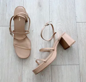 Larroude Gio Sandal Tan Size 9 thumbnail 1