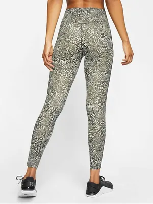 Nike High-Waist Leopard Print Workout Leggings thumbnail 3