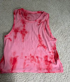 Lululemon Tank Tie-Dye Pink thumbnail 1