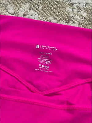 Buffbunny Legacy shorts in vibrant pink, size XXL thumbnail 6