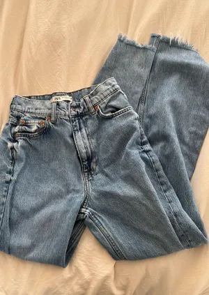 ZARA Wide Leg Jeans thumbnail 1