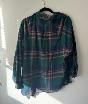 American Eagle Flannel Top thumbnail 2