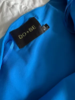 DO+BE Blue One-Shoulder Dress thumbnail 4