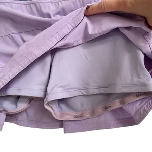 Lululemon Pace Rival Skirt Lilac Wave‎ Twist Size 6 Tall 4-Way Stretch Skort thumbnail 7
