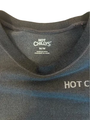 Hot Chillys 3D Knit Crew Long Sleeve Base Layer Top Womens Size Medium thumbnail 3