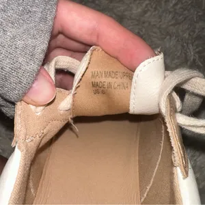 Red Dress Boutique Oasis Society Tan Colorblock Lace Up Front Skate Shoes thumbnail 5