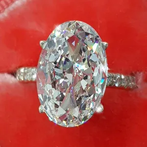 2ct solitaire Diamond Cz ring thumbnail 4