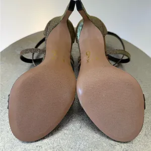 Mix No. 6 - Gold Shimmer Strappy Heels thumbnail 6