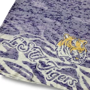 LSU Tigers Top Size Small By Blue 84 Louisiana State University Burnout Baby Tee thumbnail 3