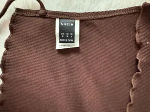 Brown Crop Top Size M thumbnail 3