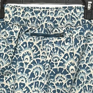 The North Face Class V‎ Mini Blue Geometric Nylon Shorts Size Large thumbnail 7