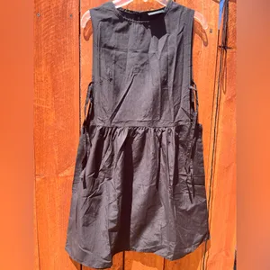 ASOS Black Sleeveless Mini Dress thumbnail 7