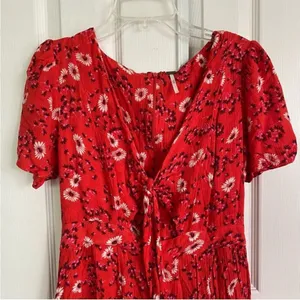 Free People Jinx Floral Mini Dress Romper Size 4‎ thumbnail 5