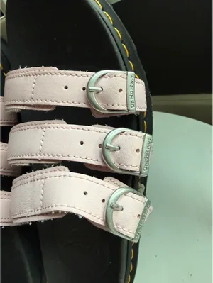Dr. Martens Pink Triple Strap Sandals - Size 9 thumbnail 3