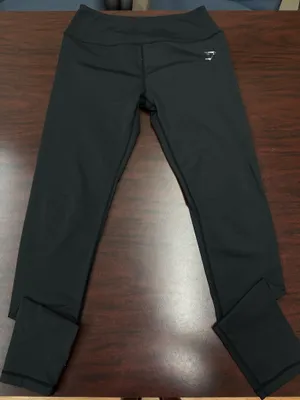 Gymshark Black Athletic Leggings thumbnail 1
