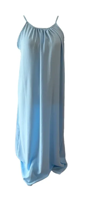 Women's Blue Open Back Dress Size Small #260357 thumbnail 1