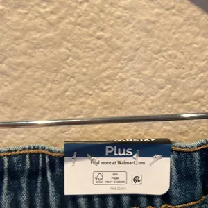 New Terra & Sky Women’s Elastic Back Denim Jean Shorts Size 4X NWT thumbnail 10