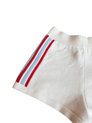 Daily Practice Anthropologie 100% Cotton Stretch Shorts Side Stripes Size XXS thumbnail 7